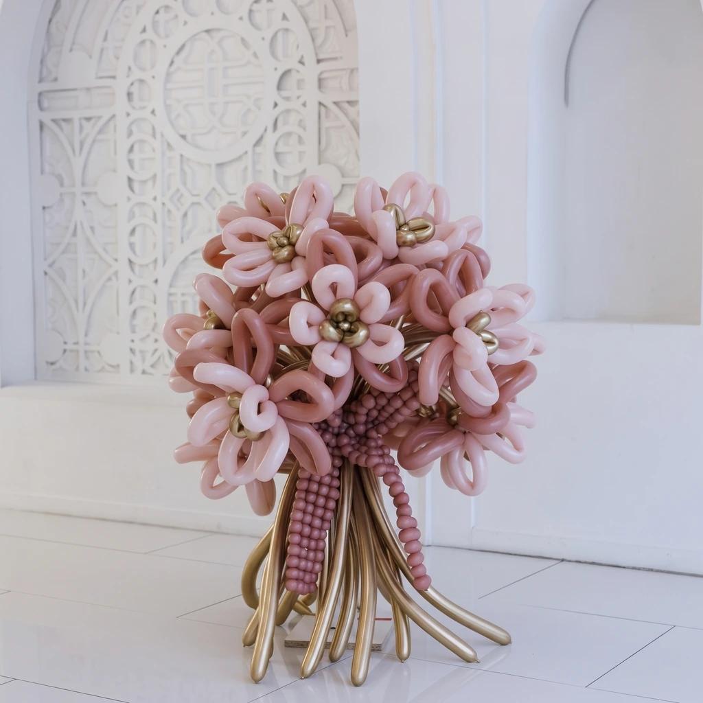 Aster Balloon Bouquet