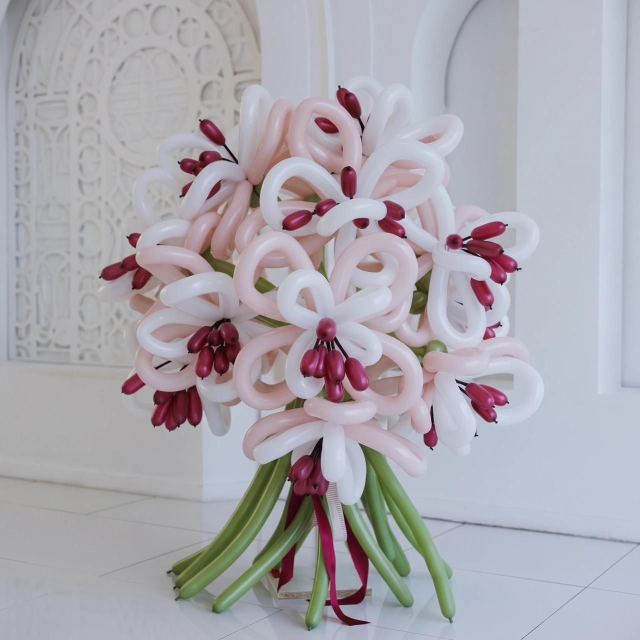Lily Flower Balloon Bouquets