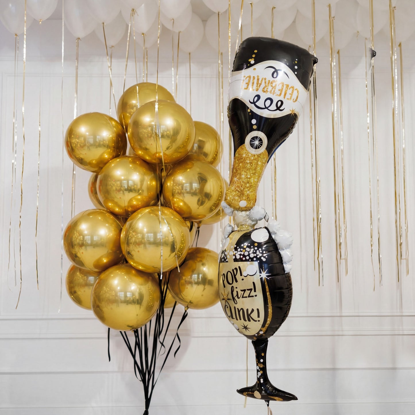 Golden New Year Sparkle