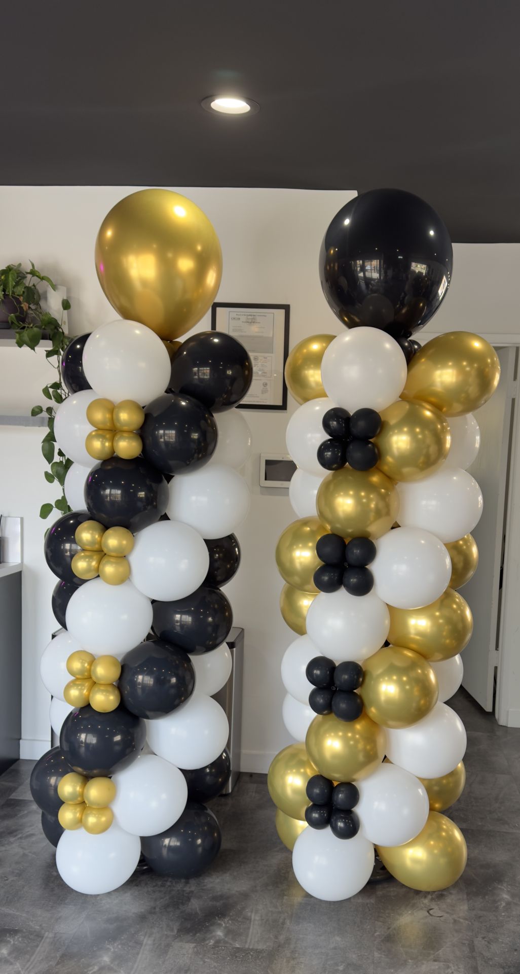 Spiral Column, 5-8ft