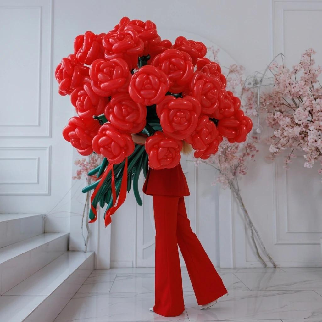 Flower Balloon Bouquets