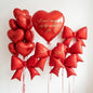 Red hearts