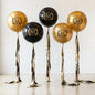 Branded latex balloons with custom logo for an LA grand opening or corporate event
