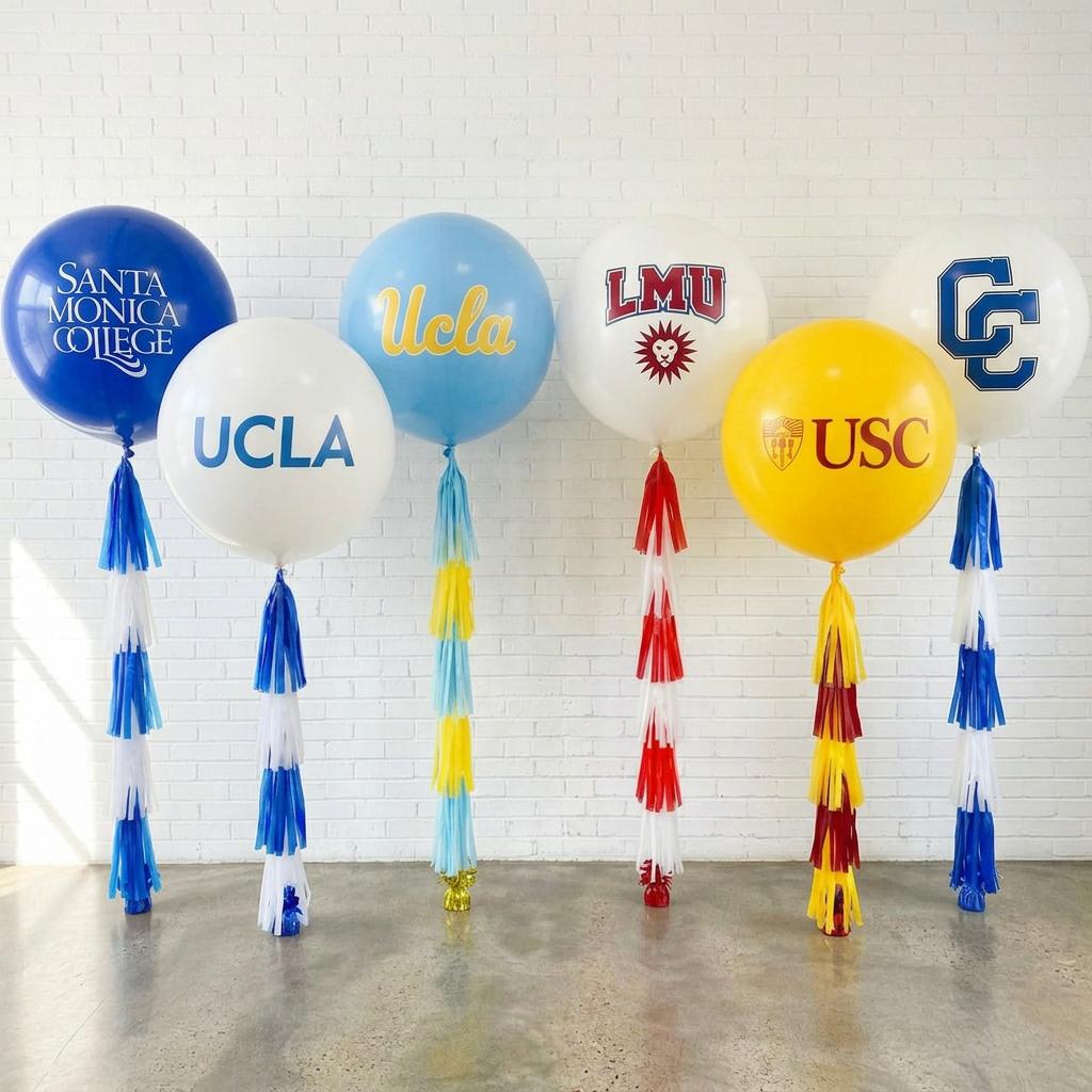 Balloons with logo