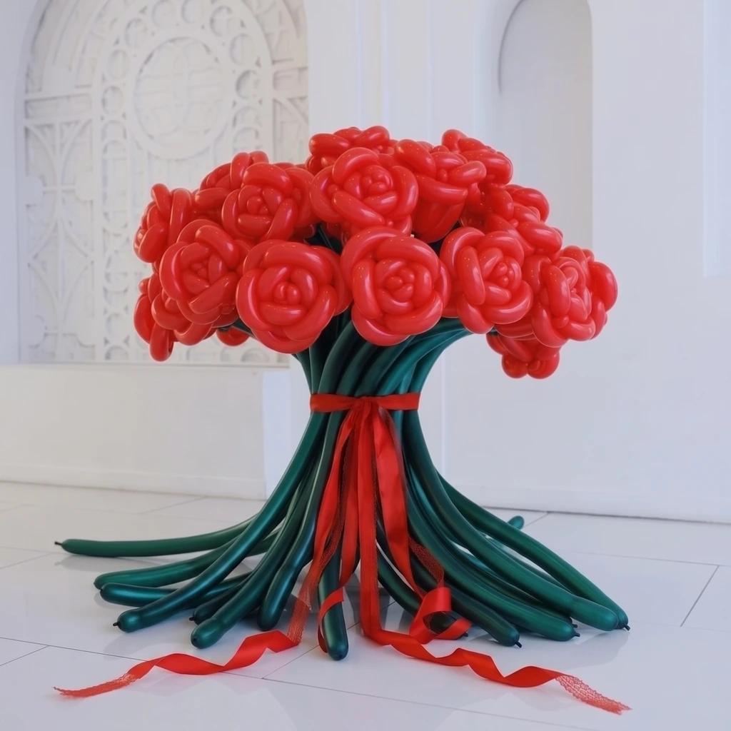 Red Roses Balloon Bouquets