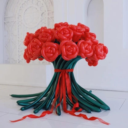 Red Roses Balloon Bouquets