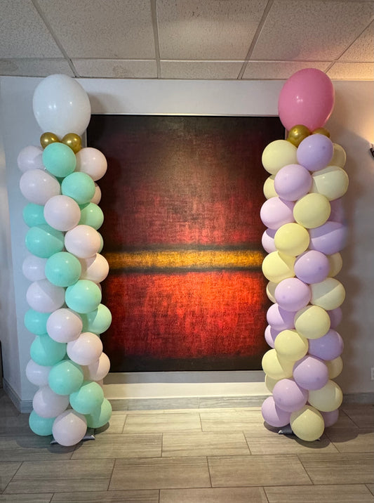 Spiral Column, 5-8ft