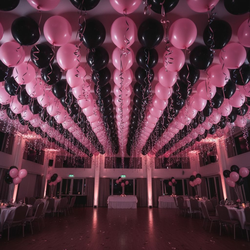 Helium Ceiling Balloons, 25ct