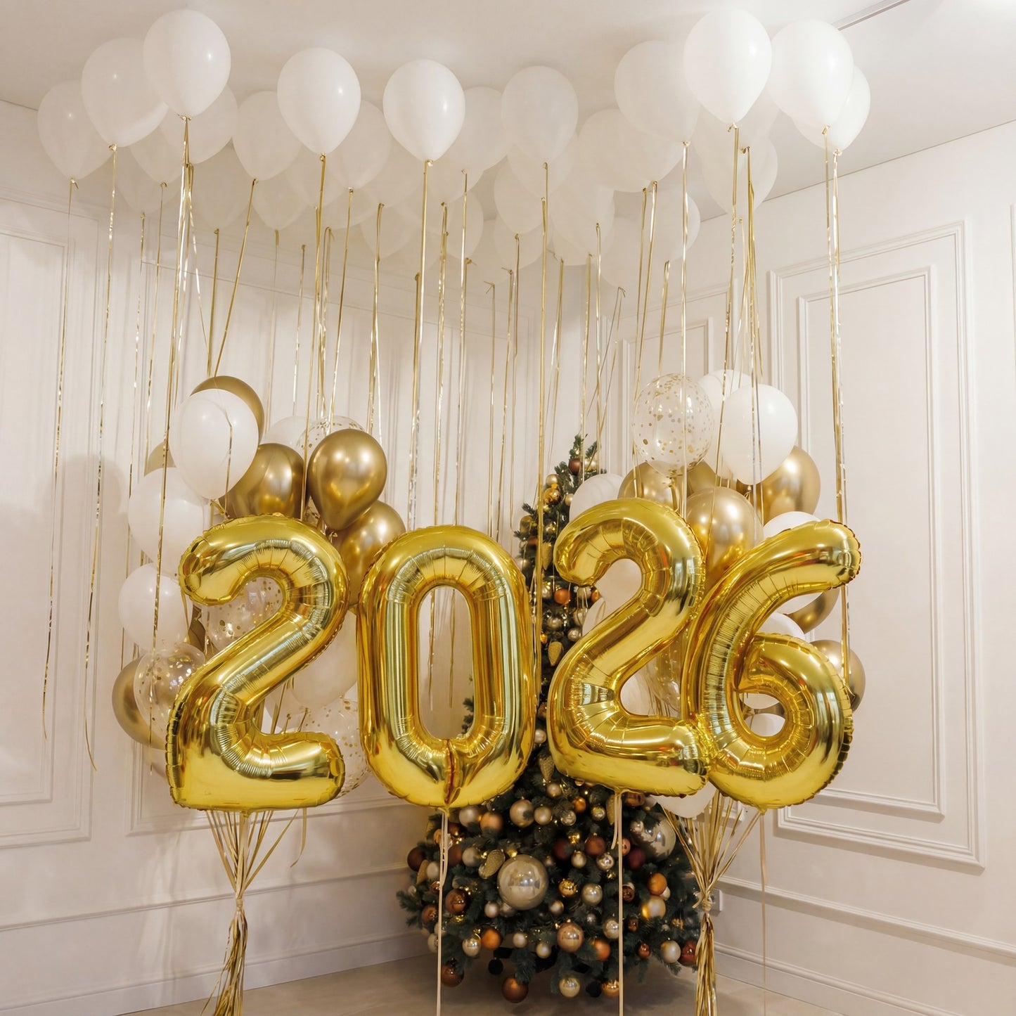 Golden New Year Sparkle