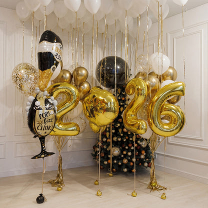 Golden New Year Sparkle