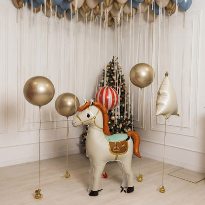 Winter Horses Wonderland