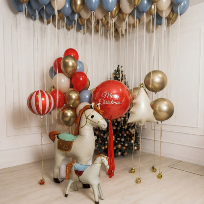 Winter Horses Wonderland