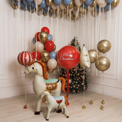 Winter Horses Wonderland