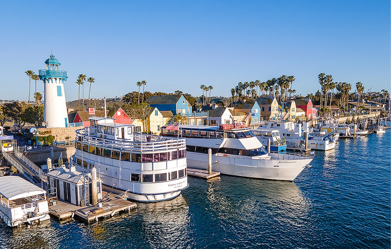 Tiki Mermaid yacht at Fisherman's Village, Marina del Rey